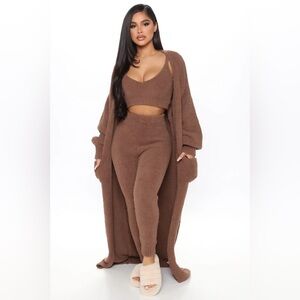 5/$12💕 Fashion Nova Chocolate Brown Women's Cardigan
